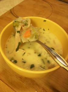 poblano chicken chowder
