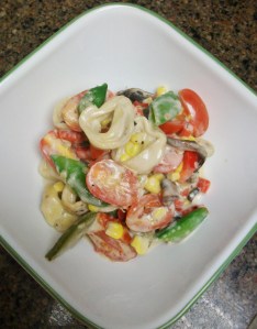 vegetable tortellini